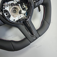 Volant en cuir avec palettes magnétiques adapté aux BMW F10 F30 F20 F11 F22 F31 F32 F36 320 F15 F25 F07 F01 M3 M4 M5 M6