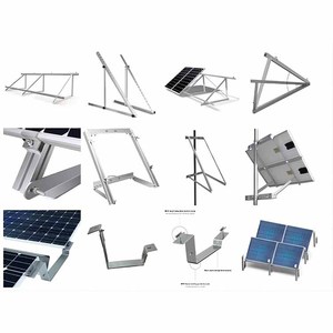 Soportes de Montaje Triangulares Solares de Diseño Gratuito, Estructura de Sistema de Montaje Solar para Techos Planos para el Hogar - Product Image 6