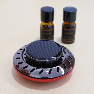 Purificateur d'air de <span class=keywords><strong>voiture</strong></span> en métal à énergie <span class=keywords><strong>solaire</strong></span>, éliminateur d'odeurs, diffuseur rechargeable avec parfum pour <span class=keywords><strong>voiture</strong></span> - Product Image 6