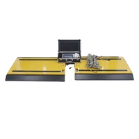 Balance de camion Portable de haute qualité 20T/60T/100T statique sans fil/filaire Type acier matériel LCD affichage OEM/ODM pris en charge