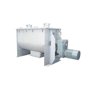Mélangeur à ruban horizontal, lame renforcée, moteur de mélangeur, acier inoxydable, capacité de 500 L, industriel, caoutchouc, plastique, granulés, boue - Product Image 2