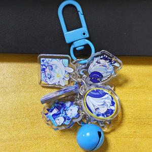 พวงกุญแจอนิเมะสาวน่ารัก ฟูริน่า เดอ ฟงเตน โฟคาลส์ ไฮโดร อาร์คอน เทพแห่งความยุติธรรม สำหรับกระเป๋าเรียน ของขวัญสุดเพอร์เฟค - Product Image 3