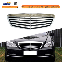 GUGO 2218800483 Calandre avant Facelift W221 2009-2013 pour Classe S W221 S350 S400 S500 S600 en plastique résistant aux UV