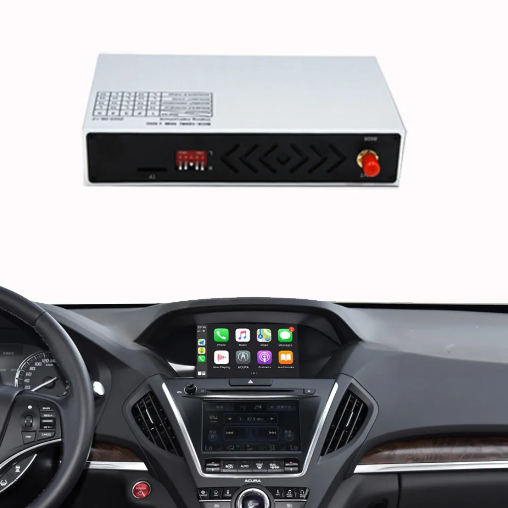 CARPLAYEASE Wireless CarPlay And Android Auto For ACURA RDX 2014-2017 8" Dual-Screen Mirror-link/Radio/Media/Camera