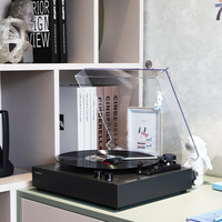 Altavoces Estéreo Inalámbricos Bluetooth de Gran Venta Tocadiscos de Vinilo Fonógrafo Reproductor de Música