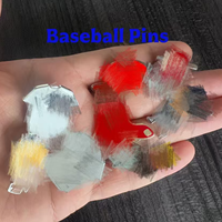 Hochwertige USA Baseball Team Pins für Kleidung, Antike Emaille-Anstecknadeln, Metallabzeichen für Baseball-Club-Fans, Eisen-Sportthema