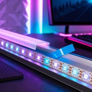 <span class=keywords><strong>ZY</strong></span> WS2812B Adressierbare RGB LED-Streifen 5V SMD Programmierbare Einzelpunktsteuerung Wasserdichtes Metallgehäuse Golddraht -25C +85C - Product Image 3