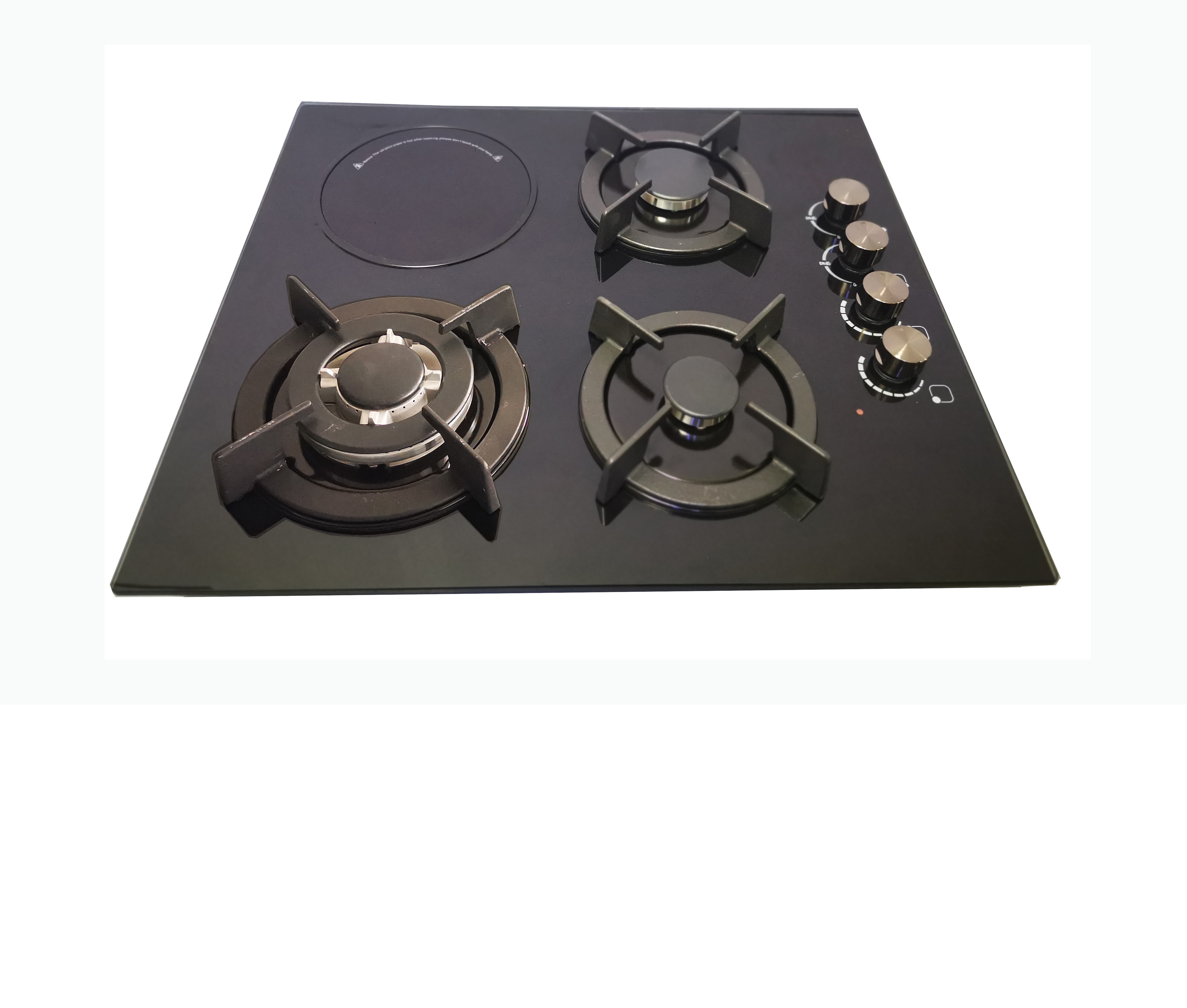 5 burner stainless steel panel gas and electric stove for household kitchen electric appliance