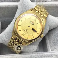 Boîtier de montre mécanique analogique de luxe en alliage saphir pour hommes avec accessoires double lion Mouvement 46941 46943 Bracelet en acier inoxydable