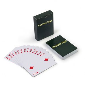 Wholesale Custom Design Personalized Printed <b>Playing</b> Game Restaurant Bar Tea Drink Shop Entertainment Pvc Poker <b>Cards</b> - Product Image 3