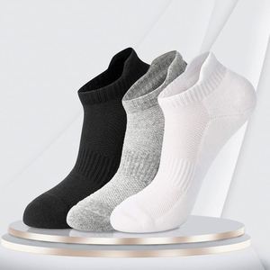 OEM High Quality Athletic Unisex Cycling Terry Ankle Design <b>Running</b> Mesh Calcetin Custom Sport <b>Socks</b> Short - Product Image 4