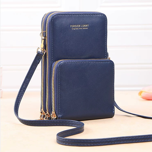 Bolso de Mensajero de Moda de Gran Capacidad, Color Sólido, para Mujer, para Teléfono Móvil, Uso Diario, Bolso de Hombro Simple - Product Image 5