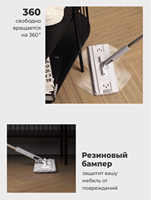 Vente chaude de la russie nouvelle maison nettoyage plat vadrouille ensemble 360 degrés rotatif microfibre auto-lavage presser séchage seau 2 pièces en acier