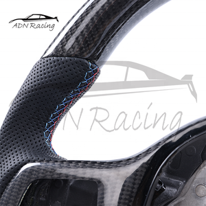 Volante de Fibra de Carbono y Cuero para <span class=keywords><strong>BMW</strong></span> G30 G01 M5 M8 X3 X5 525I 530I 540I con Calefacción - Product Image 4