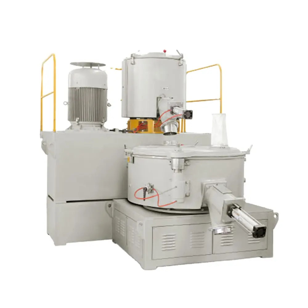 High Speed Heating Mixer for PVC Resin Plastic Granulation Frequency Mixing Machine