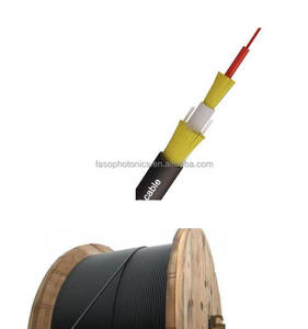 Câble 2FO abonné intérieur/extérieur double gaine FRPs 5.0mm 1FO G657A2-Aérien/Conduite -TOURET 500M 1FO Fibra Cable - Product Image 3