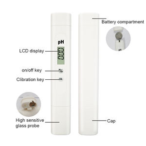 <span class=keywords><strong>PH</strong></span> Meter Digital portabel, penguji <span class=keywords><strong>pH</strong></span> Meter Digital 0.00-14.00 warna putih untuk akuarium air Kolam renang - Product Image 5