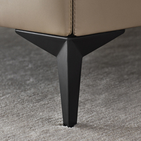 Pieds de support de canapé contemporains en acier inoxydable sur mesure pour usine OEM, accessoires de mobilier de salon, dorés, installation facile