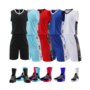 Tenue de basketball entièrement sublimée, vêtements de sport d'été, maillot personnalisé, vêtements de basketball – Vente chaude - Product Image 5