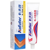 Kafuter K-1688 Adhésif industriel jaune haute viscosité, imperméable, isolant, colle d'étanchéité pour la fixation des composants électroniques