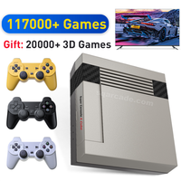 Konsol Game Retro Wifi dengan 11000 Video Game Plug and Play HD Game Box Super Console X Cube untuk PS-P/PS1/N64/SNES