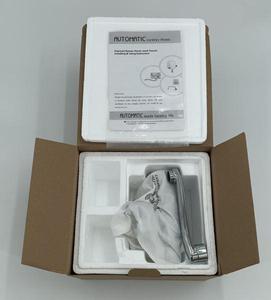 <span class=keywords><strong>Robinet</strong></span> de salle de bain mural à capteur de température froide, corps en laiton chromé, design moderne, automatique - Product Image 4
