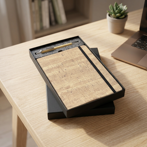 Cuaderno Corporativo A5 de Tapa Dura de PU con Bolígrafo Metálico de Regalo, Juego de 100 Hojas, Diario con Impresión UV para Papelería de Oficina Ejecutiva - Product Image 4