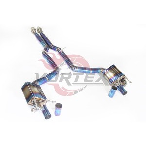 Système d'échappement Catback en alliage de titane Vortex avec commande de soupape pour Mercedes Benz AMG C63 W205 2015-2025 Tuyau de performance soudé - Product Image 4