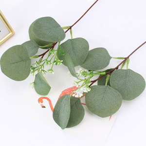Bouquet d'eucalyptus artificiel Tainen avec décorations florales en soie et fruits pour mariage et décoration intérieure - Product Image 1