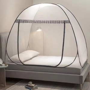 Hızlı teslimat ücretsiz kurulum katlanabilir Yurt ev tek çift kapı öğrenci Yurt katlanır cibinlik - Product Image 5