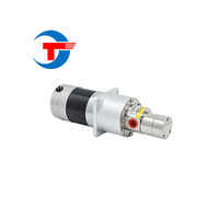 Mini pompe en acier inoxydable avec joints en PTFE, capacité de dosage chimique, moteur pas à pas, pompe magnétique sans fuite pour encre solvant
