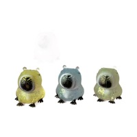 Jouet Squishy Capybara Transparent Pailleté, Jouet Animal Rempli de Paillettes Colorées, Jouet Anti-Stress en TPR pour Enfants, Cadeau