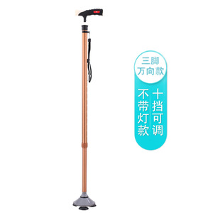 Canne de marche Zhongxinkang en alliage d'aluminium antidérapante pour la rééducation à domicile avec lumière, hauteur réglable, utilisation en extérieur - Product Image 5