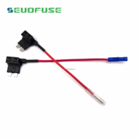 Porte-fusible à lame SEUO, type très vendu, boîte à fusibles miniature pour voiture, câble, porte-fusible automobile, prise