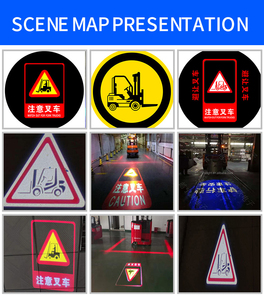 80v Customized Crane Virtual Sign <b>Projector</b> for Industrial Workshop Safety <b>Lighting</b> - Product Image 5