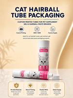 Envase de Tubo de Aluminio y Plástico Plegable con Tapa de Rosca y Impresión UV para Crema de Coloración Capilar Cosmética Ecológica Personalizada