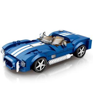 Set di giocattoli per <span class=keywords><strong>auto</strong></span> COBRA classici per bambini adulti modello piccolo fai da te regalo modelli tecnici in mattoni (312 pezzi) - Product Image 1
