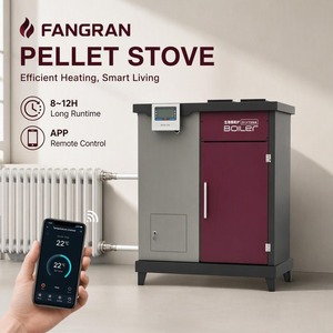 <span class=keywords><strong>Chimenea</strong></span> de Pellets Fangran 160S con Panel Táctil WiFi, Tolva de 70 kg, Silenciosa, Fácil de Limpiar, Calefacción Interior, Independiente, OEM ODM para Hotel - Product Image 1