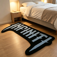 Alfombras Modernas Personalizadas de Gran Tamaño, Alfombras Hechas a Mano con Tu Logotipo para Decoración del Hogar