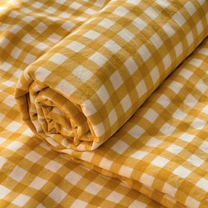 INS Korean <strong>Style</strong> Home Textile Washed Cotton Bed Cover Stripe <strong>Customized</strong> TOP <strong>Sheet</strong> Bedding Flat <strong>Sheet</strong> 1pc Cheapest <strong>Sheet</strong> for Bed - Product Image 1