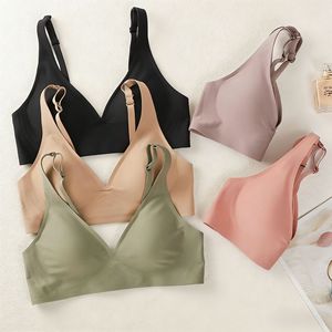 <span class=keywords><strong>Reggiseno</strong></span> V-deep senza cuciture in gel, senza ferretto, sottile, push-up, senza schienale, per donna, con effetto push-up e contenitivo, ideale per dropshipping - Product Image 6
