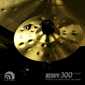 Beatello IZINK : Jeu <span class=keywords><strong>de</strong></span> Cymbales Professionnel 7 Pièces pour Instruments à Percussion, Gongs & Cymbales, Accessoires <span class=keywords><strong>de</strong></span> Batterie Avec Sac - Product Image 5