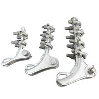 Pince de suspension NLL NLD galvanisée à chaud pour ligne de transmission aérienne, pince d'ancrage de terminaison, accessoires de quincaillerie pour poteaux électriques