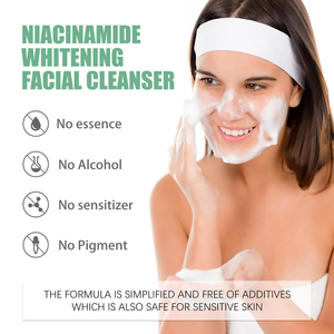 Nettoyant Visage Bio Éclaircissant Anti-Taches Crème Nettoyante Profonde pour Peaux Sensibles Adultes - Product Image 3