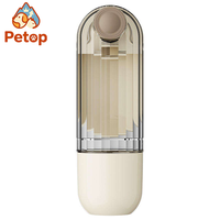 Distributeur d'eau portable pour animaux de compagnie Petop Factory avec bol intégré en silicone, Bebedero Portatil Para Mascotas pour chien, chat, voyage, promenade