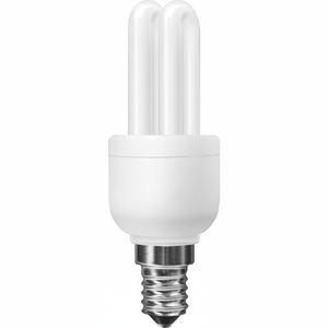 หลอด E14ซูเปอร์มินิ2U 5W 4000K 264lm สีขาว-ที่มีประเภทฐาน E27 - Product Image 2
