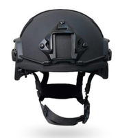 Casque de protection tactique 3A MICH avec sangles réglables et système de rails pour l'entraînement en extérieur