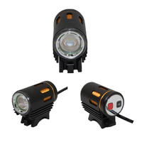 1000 lúmenes Focus Spread Beam XML2 LED Luz de bicicleta de montaña Bicicleta Ciclismo Faro Delantero Lámpara