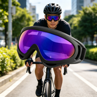 Lunettes de vélo de saleté équipement de moto équitation Motocross Dirtbike accessoires lunettes lunettes pour hommes femmes Protection des jeunes