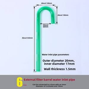 Accessoires pour aquarium : Coudes à 90 degrés 3/4 points pour filtre, bac, <span class=keywords><strong>tuyau</strong></span> <span class=keywords><strong>de</strong></span> <span class=keywords><strong>pluie</strong></span> pour changement d'<span class=keywords><strong>eau</strong></span> et entrée d'aquaculture - Product Image 2